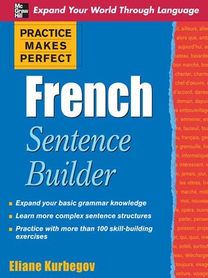 cover image of French Sentence Builder